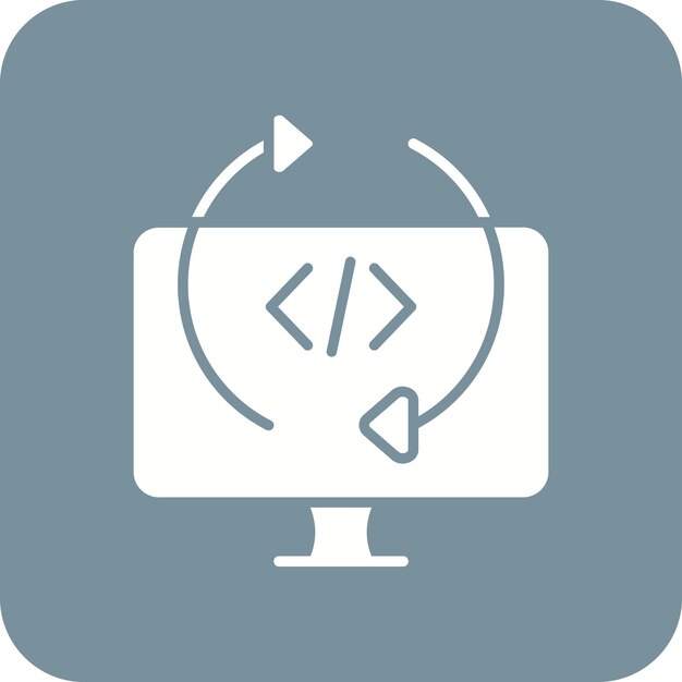 Programming Cycle icon vector image Can be used for Computer Programming