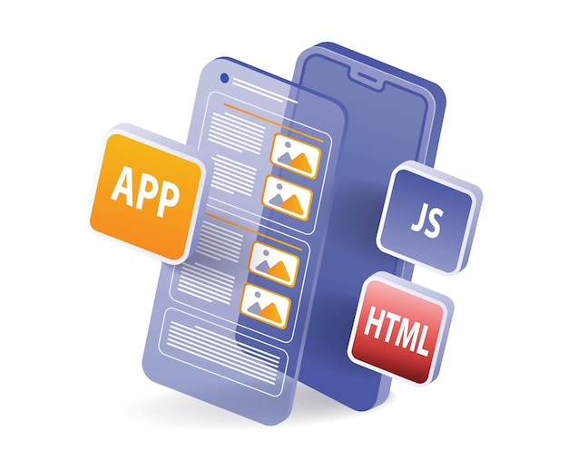 Programming language application for smartphones