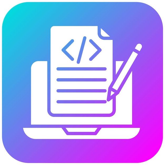 Programming Notes vector icon Can be used for Computer Programming iconset