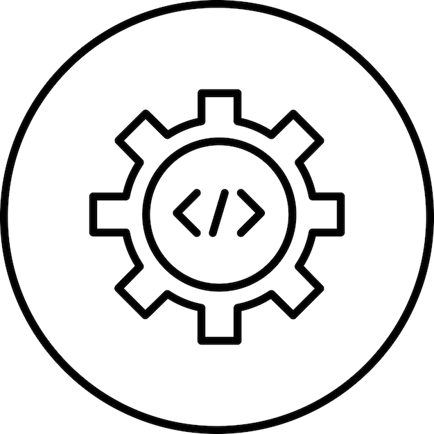 programming settings vector icon illustration of seo and sem iconset