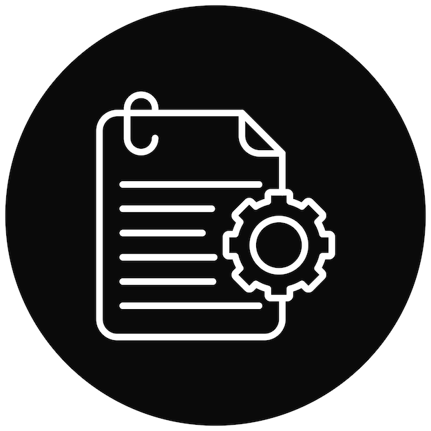 project briefing icon vector image can be used for design