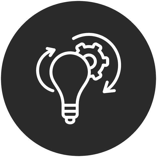 Project Implementation vector icon illustration of Project Management iconset