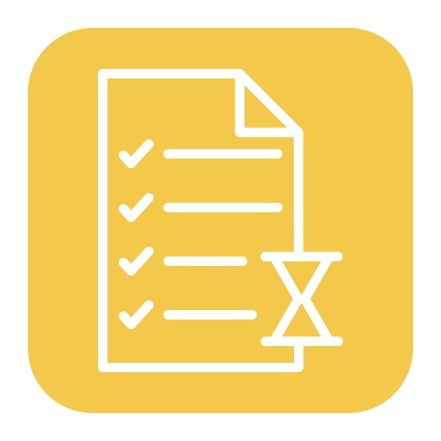 Project Timeline icon vector image Can be used for Project Assesment