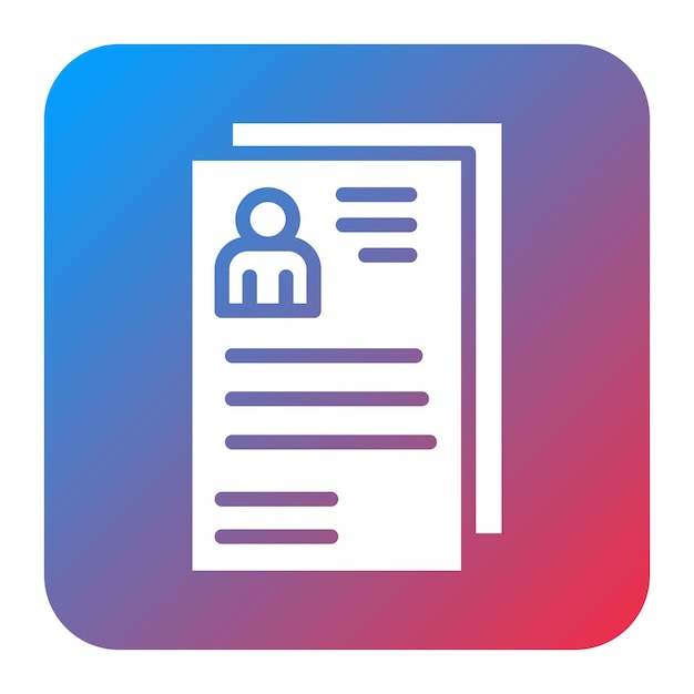 Projects icon vector image Can be used for Curriculum Vitae