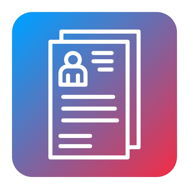 Projects icon vector image Can be used for Curriculum Vitae
