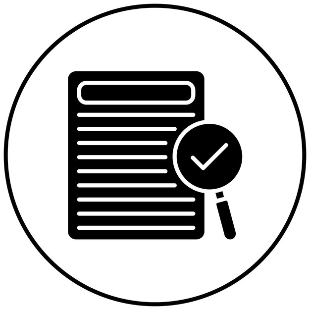 Proofreading icon vector image Can be used for Copywriting