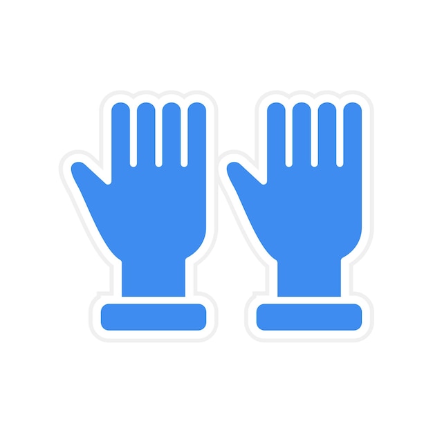 Protective Gloves icon vector image Can be used for Home Improvements