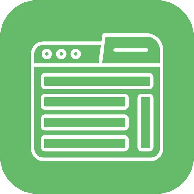 prototype grid icon vector image can be used for design