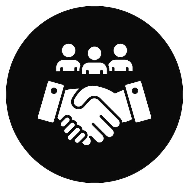 public relations icon vector image can be used for internet marketing service