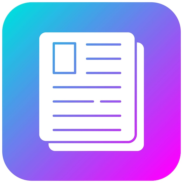 Publish Article vector icon Can be used for News and Media iconset