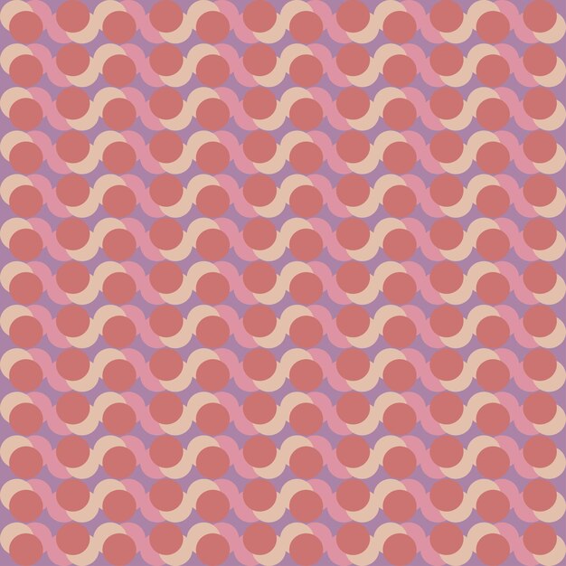 Punainen kuviollinen tausta Vintage-taustakuva violetilla värillä Kuviollinen tausta