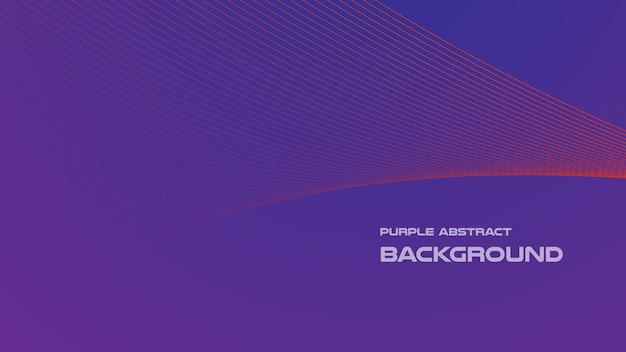Purple abstract background with curve line for backdrop or presentation
