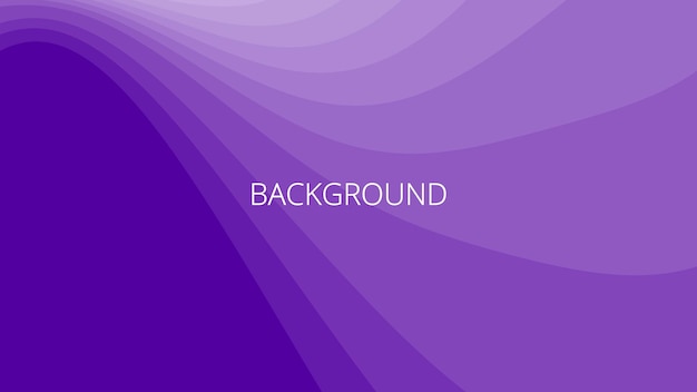 Purple abstract background with sharp wavy lines and gradient transition dynamic curve shape