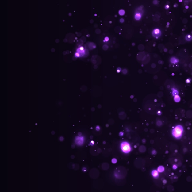 purple abstract blurred backdrop with bokeh effect