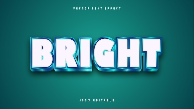 purple color 3d text effect template