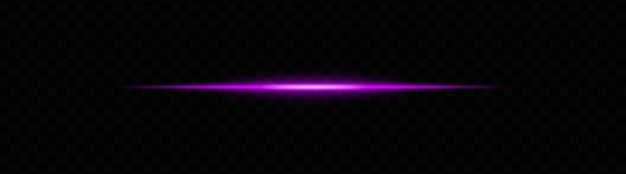 purple light glare beam with a smooth gradient horizontal luminous streak ideal for scifi neon designs or futuristic effects glowing light transitions and dynamic shine