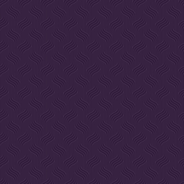 Purple Luxury Color Delicate Boho Linear Pattern
