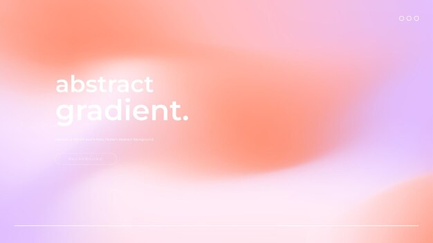 Purple orange and white modern abstract gradient background