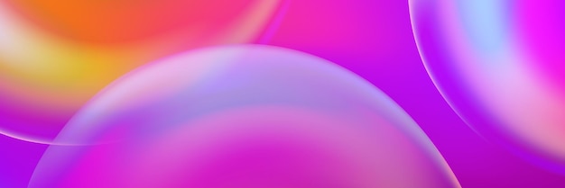 Purple pink orange bubble wallpaper vector art abstract background