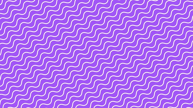 Purple wave line pattern vector image