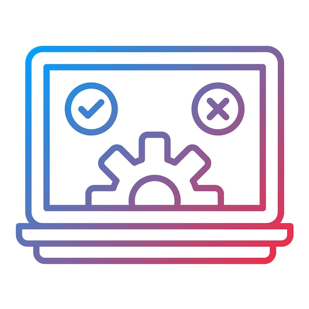 Qa Testing icon vector image Can be used for UX and UI