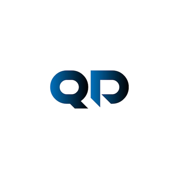 qd letter logo design