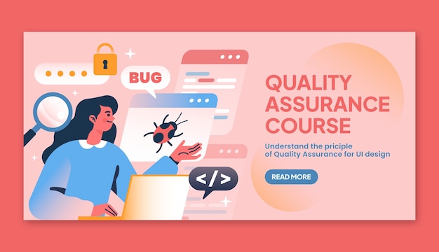 Quality assurance course for ui design