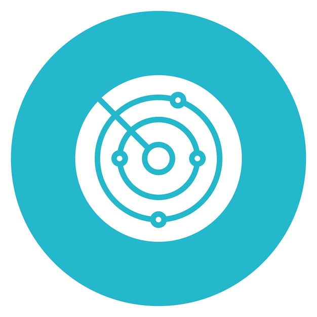 Radar Sensor icon vector image Can be used for Sensors