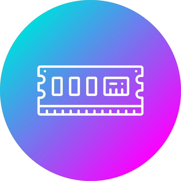 Ram vector icon Can be used for Computer and Hardware iconset