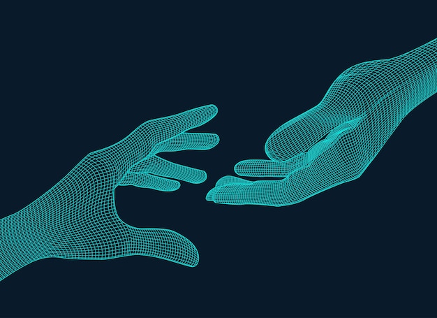 Reaching Wireframe