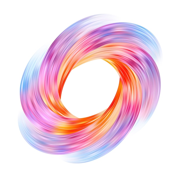 Realistic volume wave Liquid paint ink shape Cover page for your design project illustration swirl