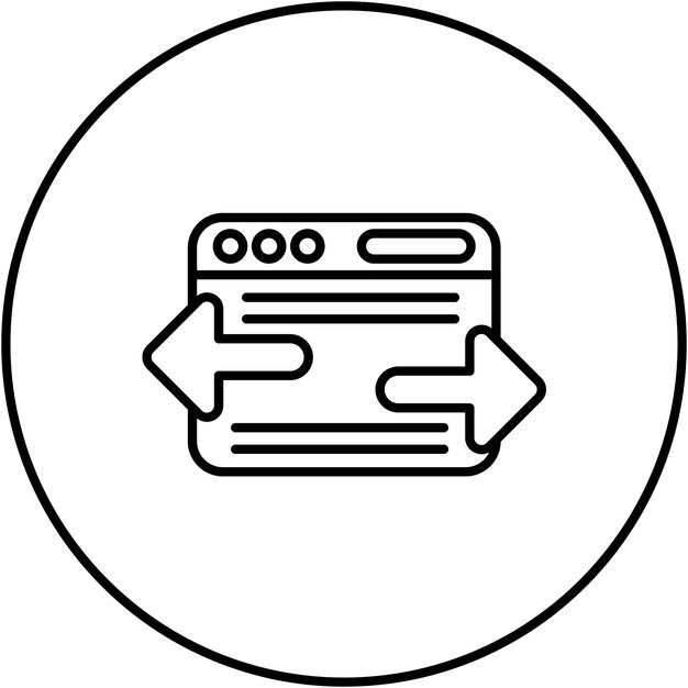 Reciprocal Link icon vector image Can be used for Internet Marketing
