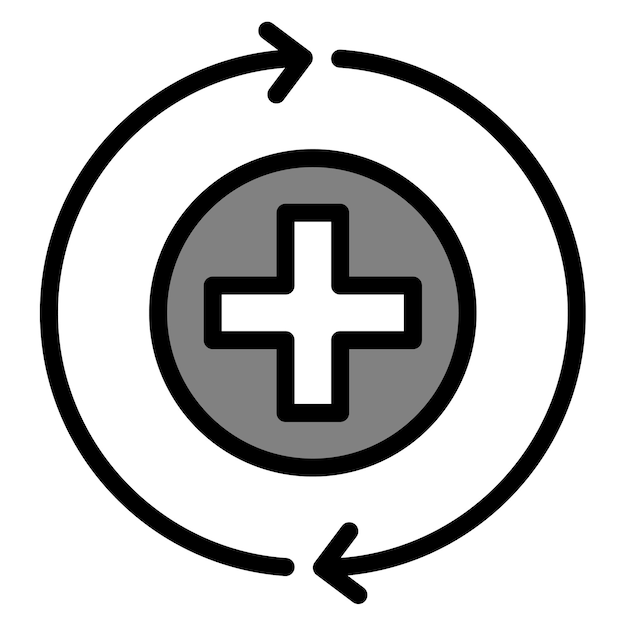 Recovery icon vector image Can be used for Addiction