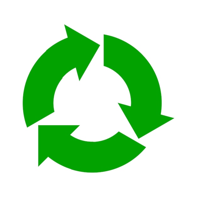 recycling icon vector illustration design