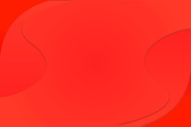 Red Abstract Curves