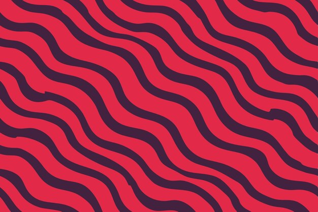 Red and Maroon Wavy Stripe Texture for Various Applications