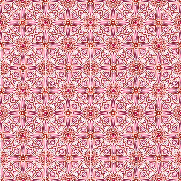 Red flower seamless abstract pattern background fabric decorationillustration textile fashion design