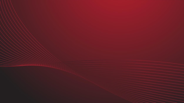 Red gradient background wallpaper vector image for backdrop or presentation