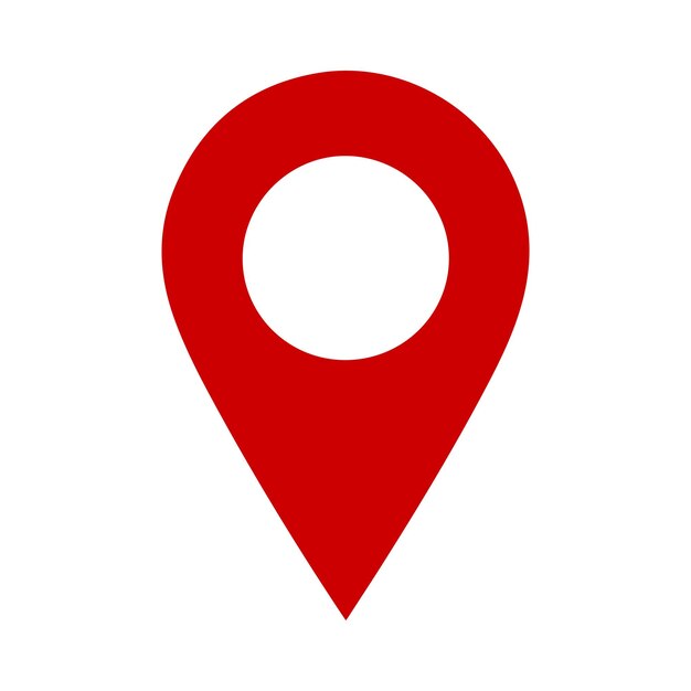 Red Location Pin Icon