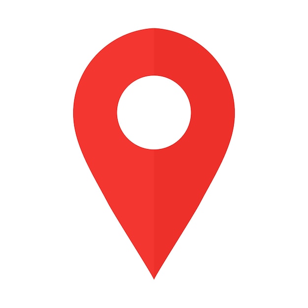 Red Map marker vector clipart design