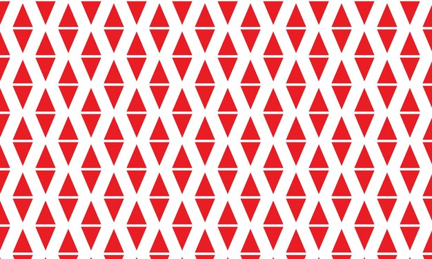 Red Triangle Geometric Pattern