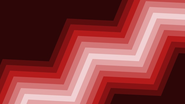 red zig zag abstract background vector image for backdrop or fabric fashion style