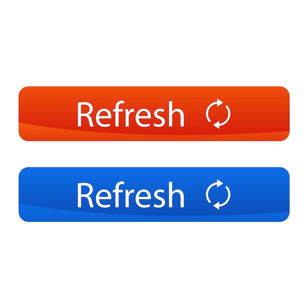 Refresh button Set of refresh button png