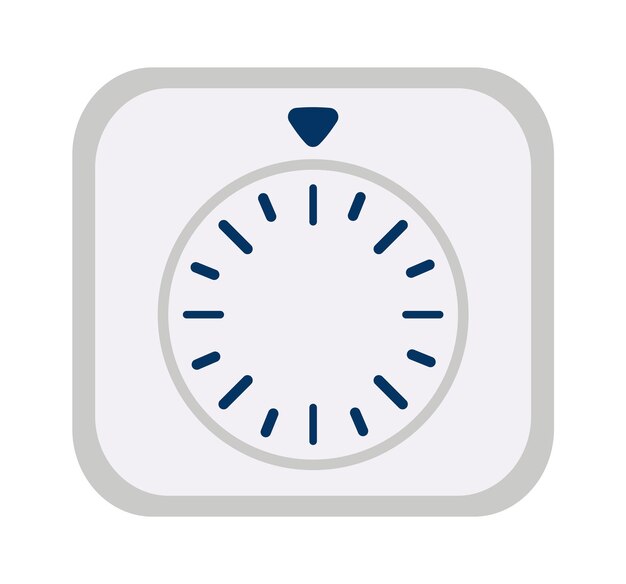 Regulator climate control flat icon