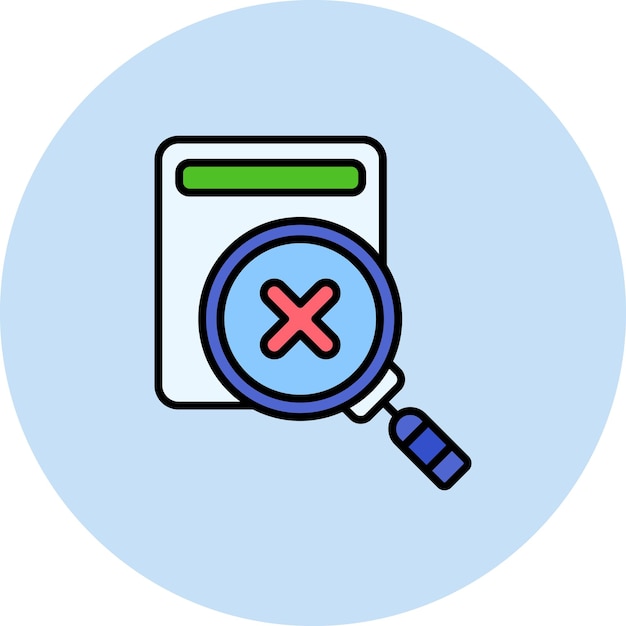 Rejected Flat Illustration