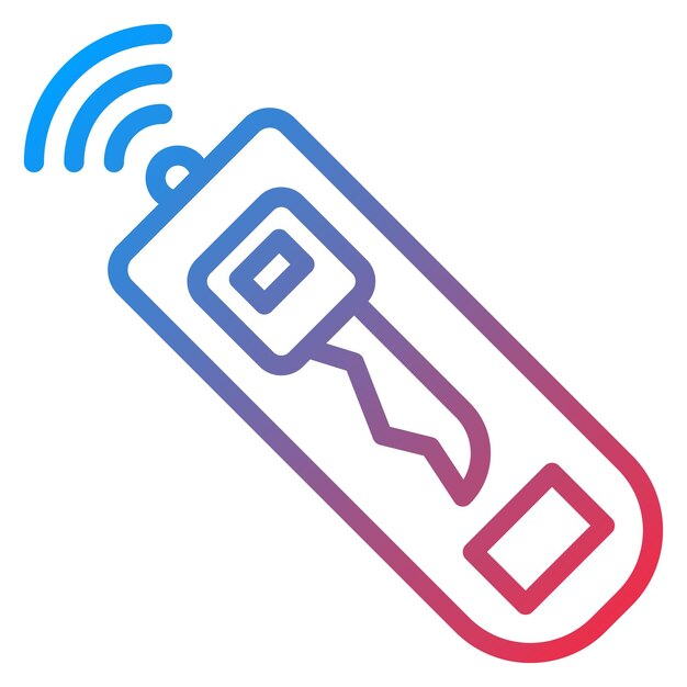 Remote Access Key icon vector image Can be used for Remote Working