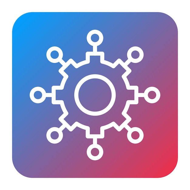 resource allocation icon vector image can be used for action plan