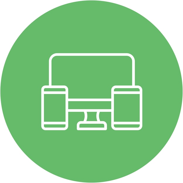 Responsive Design Vector Illustration Style