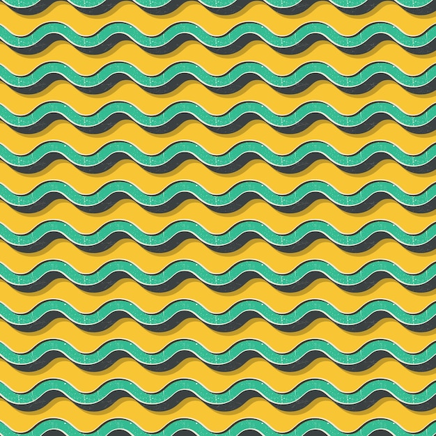 Retro zigzag pattern, abstract geometric background in 80s, 90s style. Geometrical simple illustration