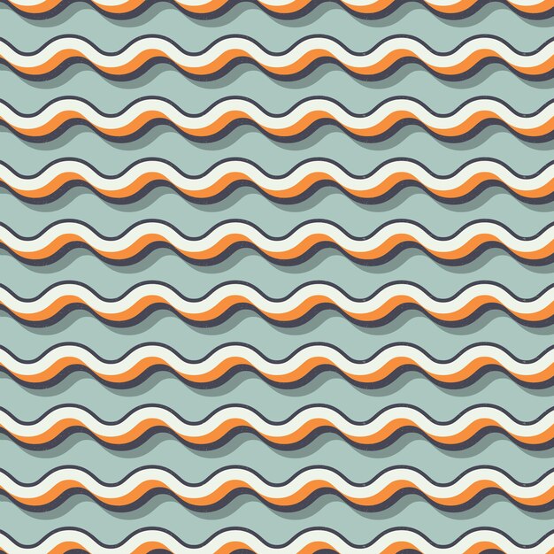 Retro zigzag pattern, abstract geometric background in 80s, 90s style. Geometrical simple illustration